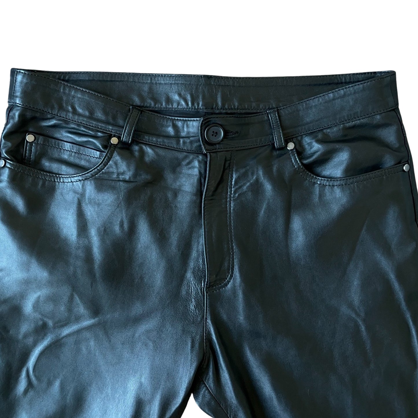 Lambskin Leather Pants