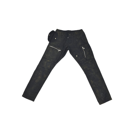 Black Amber Cargo Pants