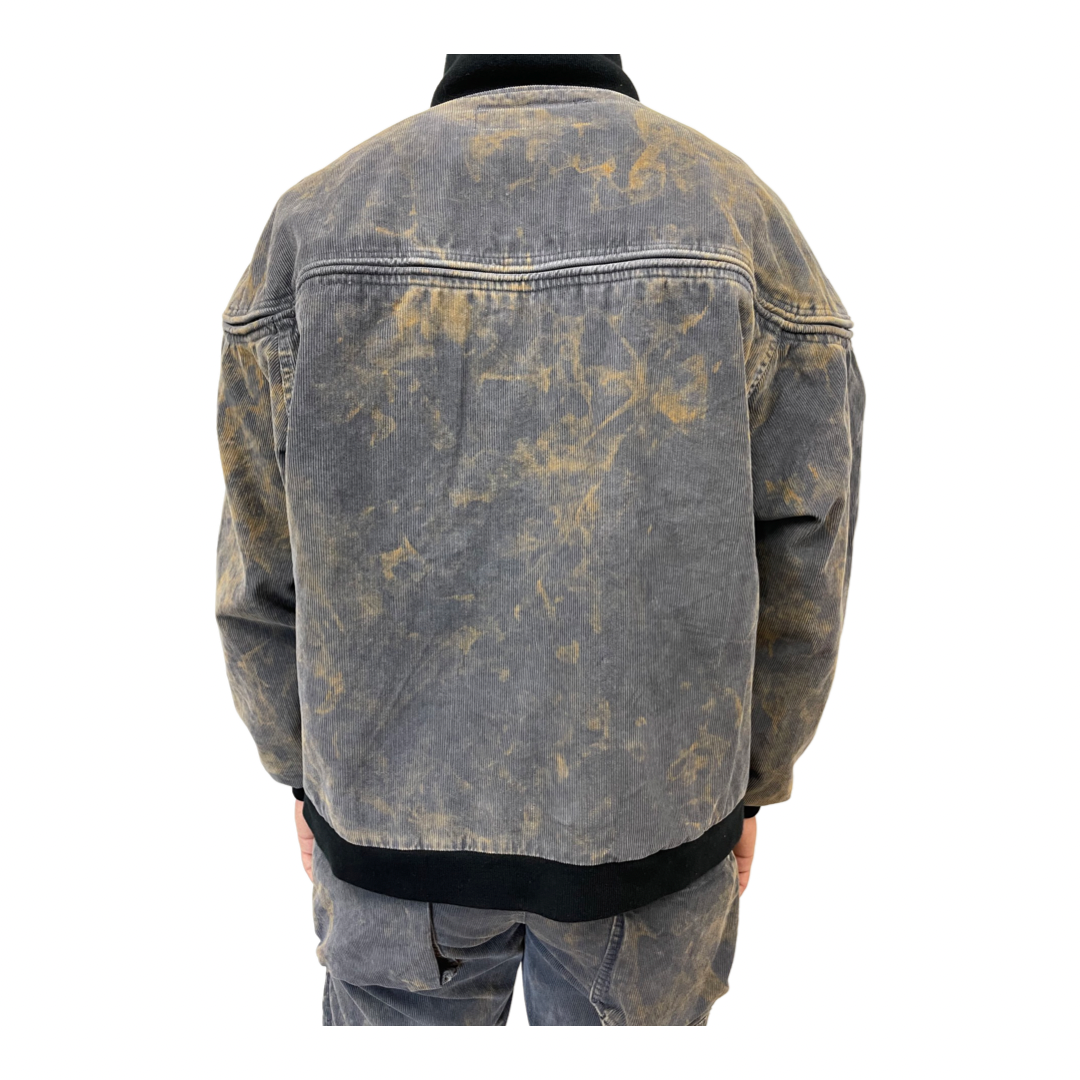 Amber Corduroy Bomber Jacket