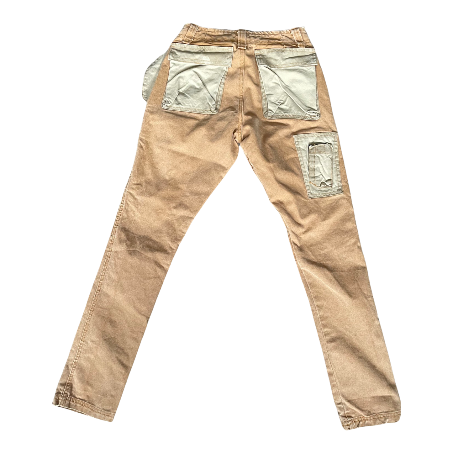 Copper Light Stone Two-Tone Cargo Pants