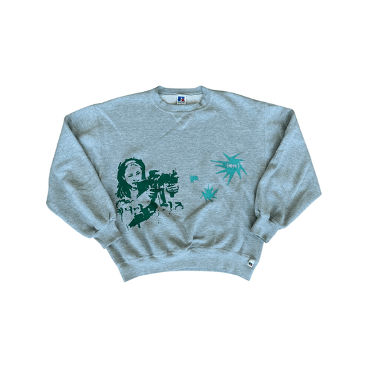 Sticky Crewneck in Grey