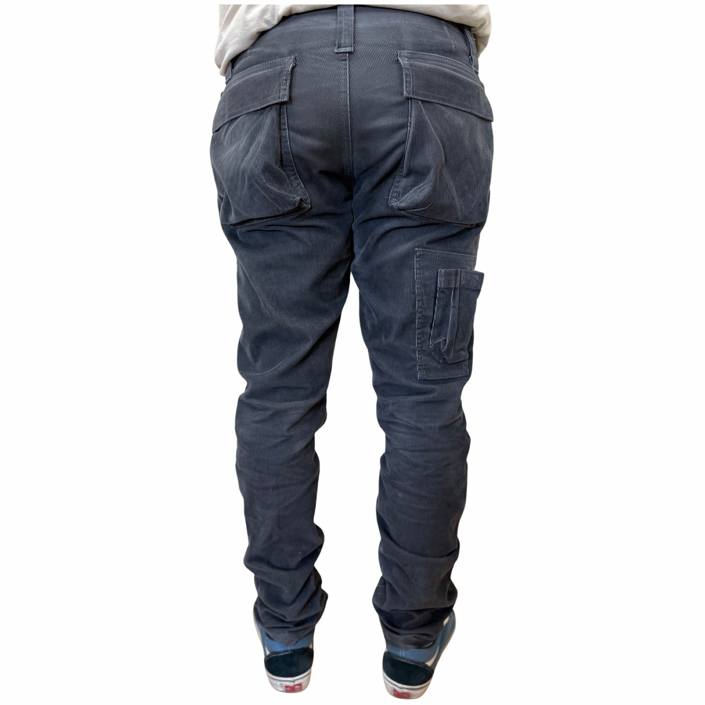 Overcast Grey Cargo Pants